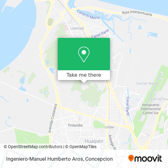 Ingeniero-Manuel Humberto Aros map