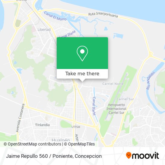 Jaime Repullo 560 / Poniente map