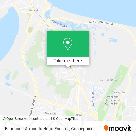 Mapa de Escribano-Armando Hugo Escares