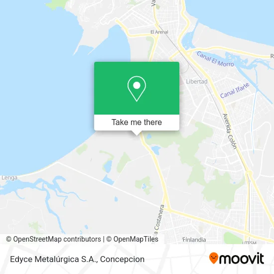 Mapa de Edyce Metalúrgica S.A.