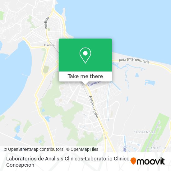 Laboratorios de Analisis Clinicos-Laboratorio Clínico map