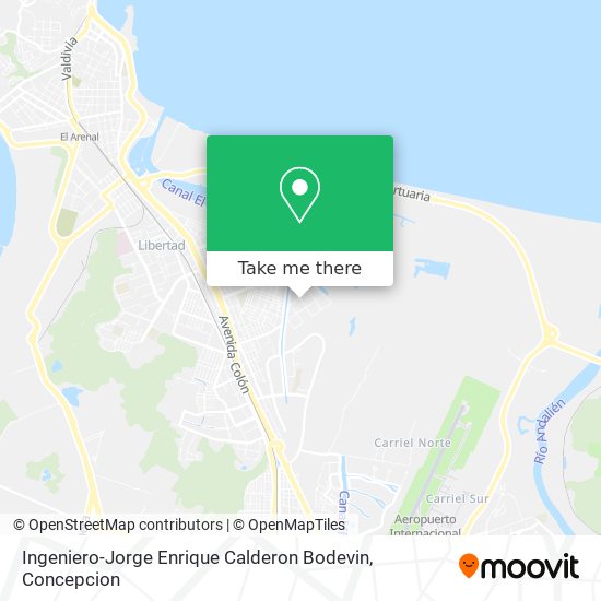 Ingeniero-Jorge Enrique Calderon Bodevin map
