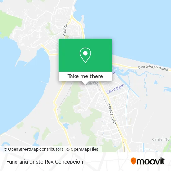 Funeraria Cristo Rey map