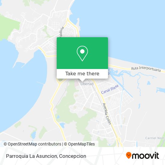 Parroquia La Asuncion map