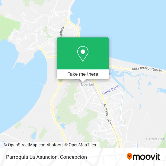 Mapa de Parroquia La Asuncion