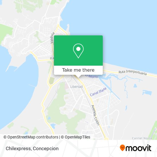 Mapa de Chilexpress