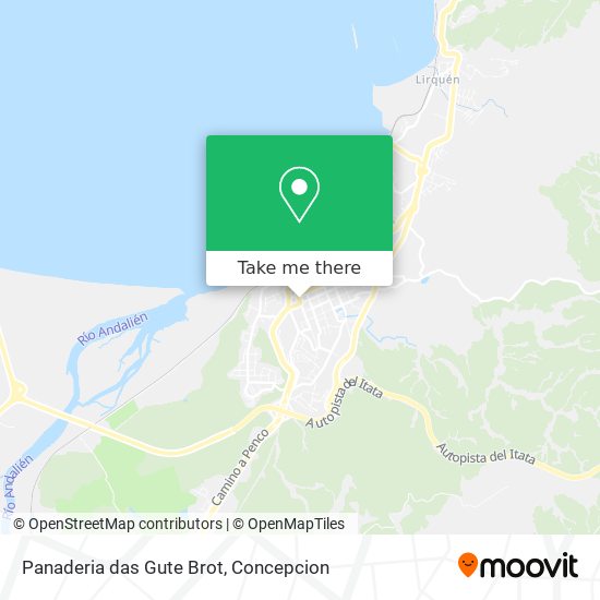 Panaderia das Gute Brot map