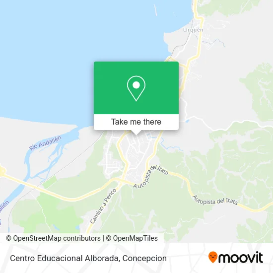 Centro Educacional Alborada map