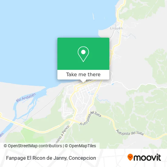 Mapa de Fanpage El Ricon de Janny