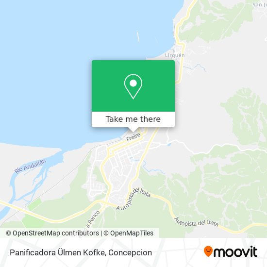 Mapa de Panificadora Ülmen Kofke