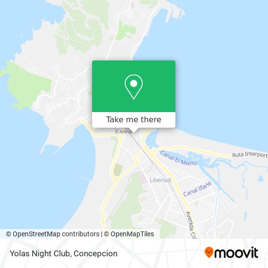 Yolas Night Club map