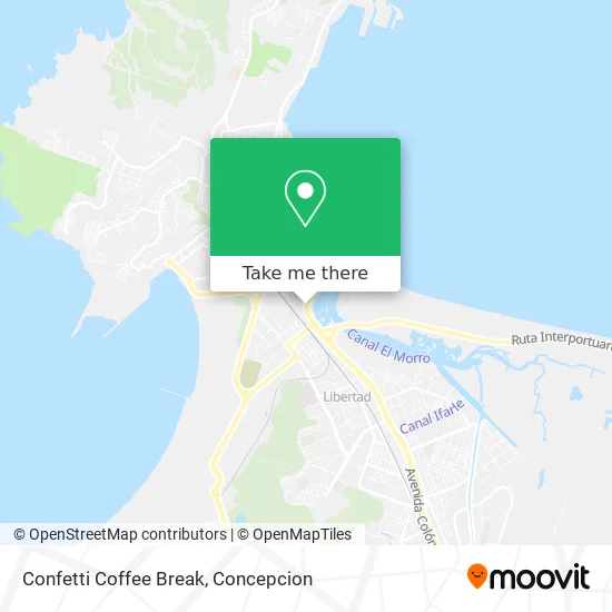 Mapa de Confetti Coffee Break