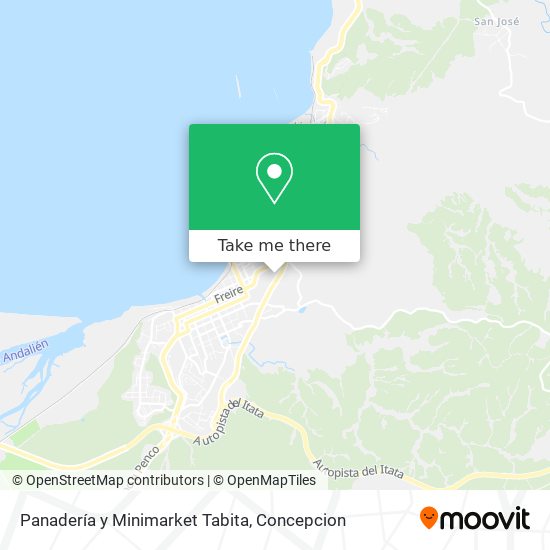 Panadería y Minimarket Tabita map