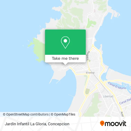 Jardín Infantil La Gloria map