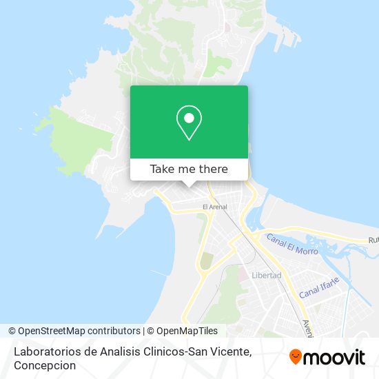 Mapa de Laboratorios de Analisis Clinicos-San Vicente
