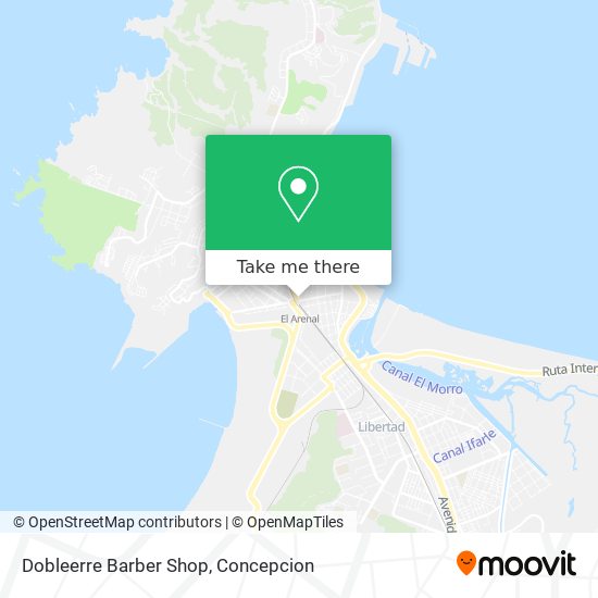 Mapa de Dobleerre Barber Shop
