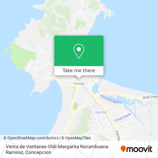 Mapa de Venta de Ventanas-Oldi Margarita Norambuena Ramirez