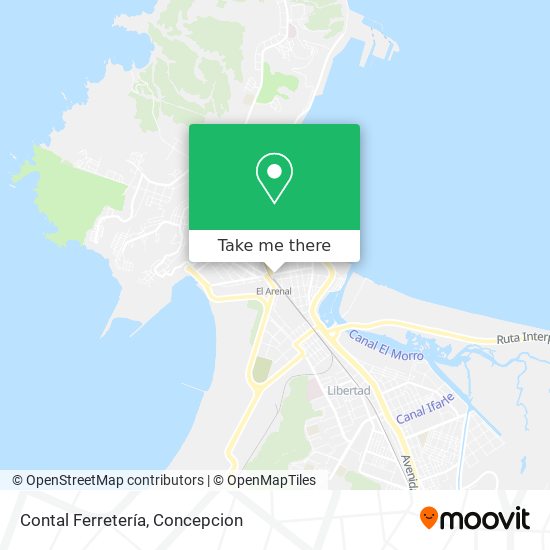 Contal Ferretería map