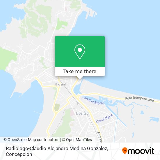 Radiólogo-Claudio Alejandro Medina González map