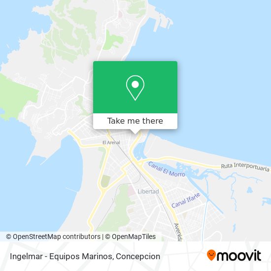 Mapa de Ingelmar - Equipos Marinos