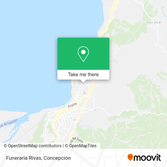 Mapa de Funeraria Rivas
