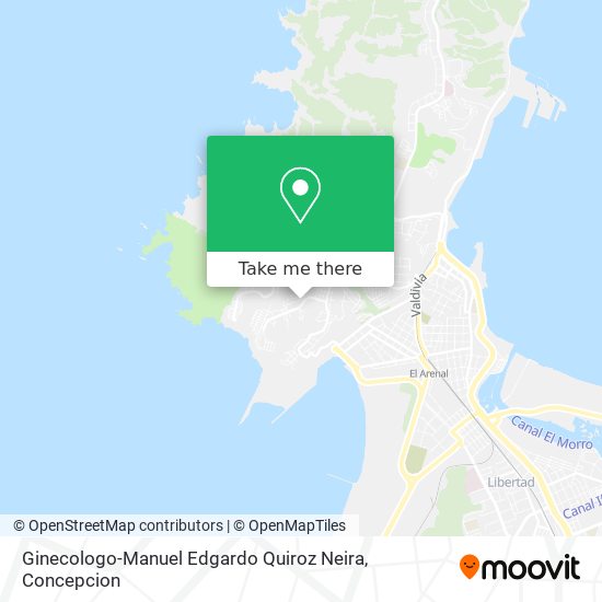 Ginecologo-Manuel Edgardo Quiroz Neira map