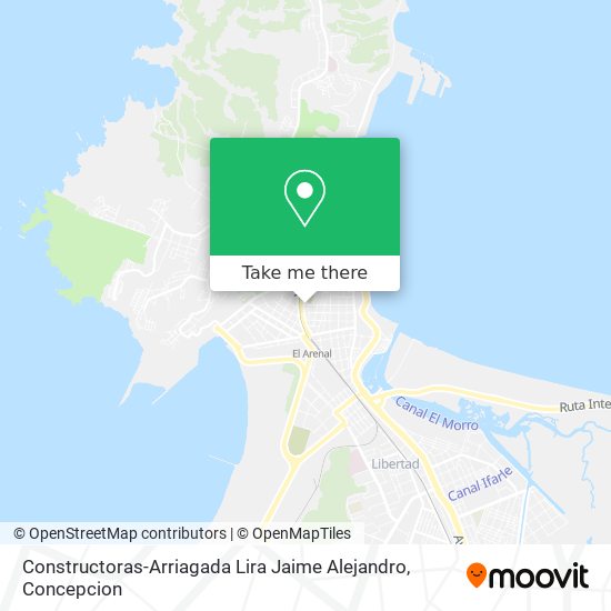 Constructoras-Arriagada Lira Jaime Alejandro map