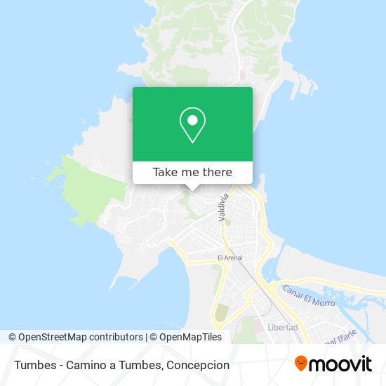Tumbes - Camino a Tumbes map