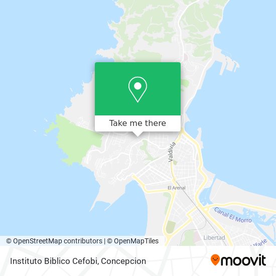 Instituto Biblico Cefobi map