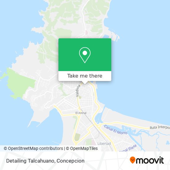 Mapa de Detailing Talcahuano