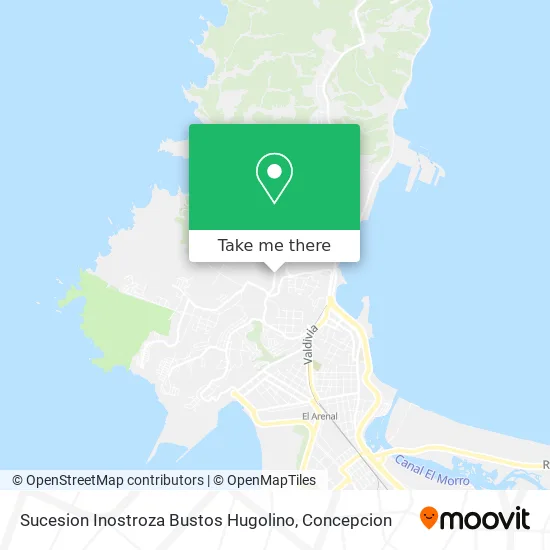 Mapa de Sucesion Inostroza Bustos Hugolino