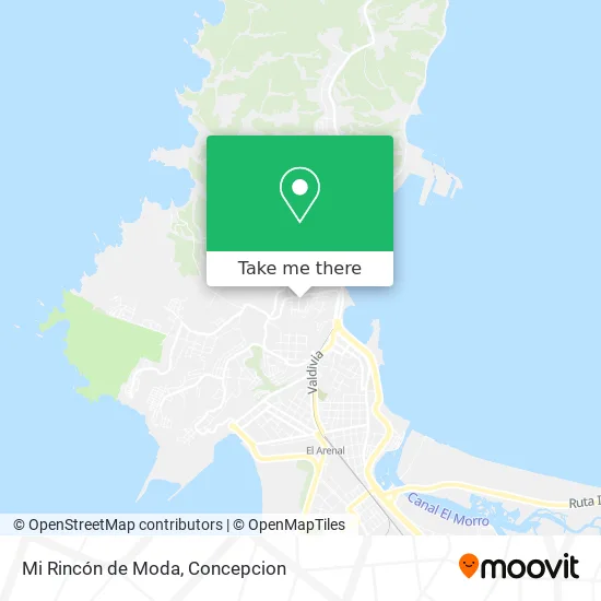 Mapa de Mi Rincón de Moda