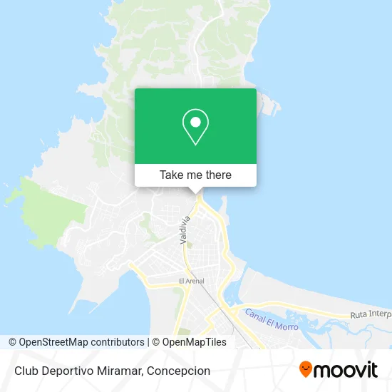 Club Deportivo Miramar map