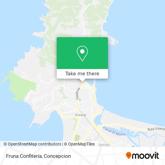 Fruna Confitería map