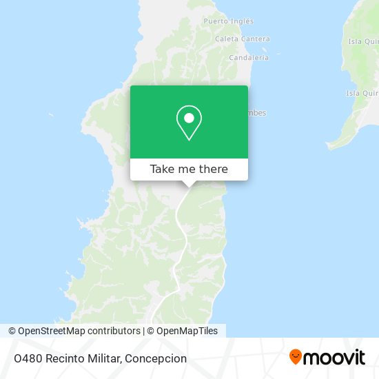 Mapa de O480 Recinto Militar