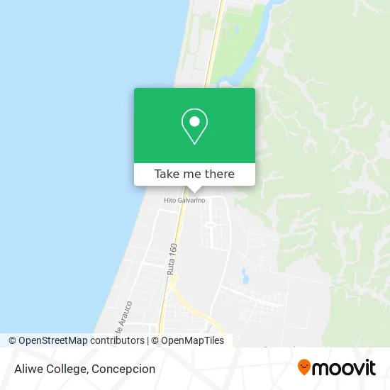 Mapa de Aliwe College