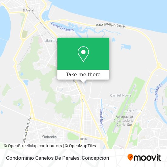 Mapa de Condominio Canelos De Perales