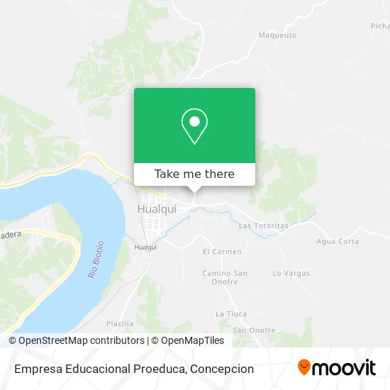 Mapa de Empresa Educacional Proeduca
