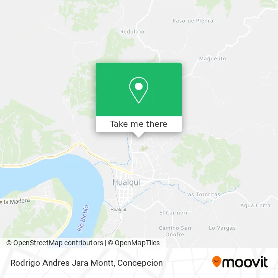 Mapa de Rodrigo Andres Jara Montt