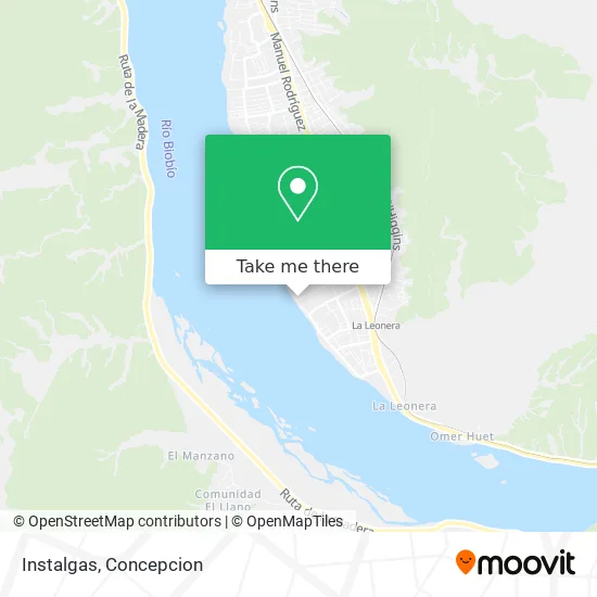 Mapa de Instalgas