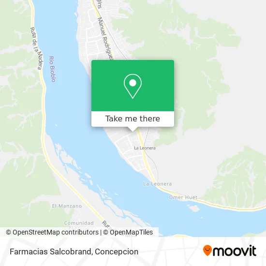 Mapa de Farmacias Salcobrand