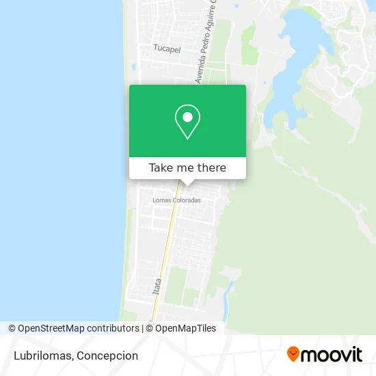 Lubrilomas map