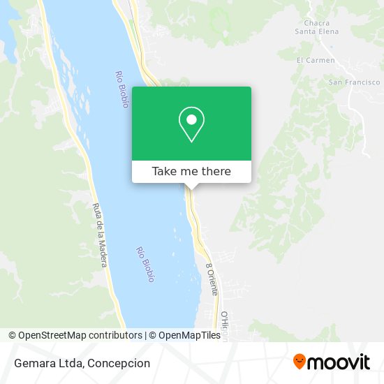 Mapa de Gemara Ltda