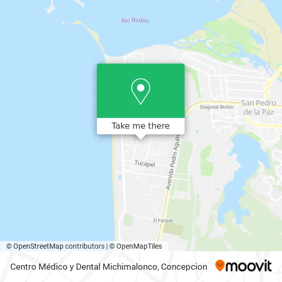 Mapa de Centro Médico y Dental Michimalonco