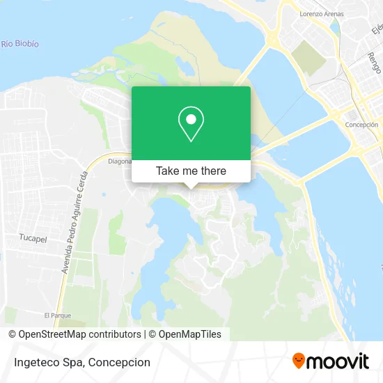 Mapa de Ingeteco Spa