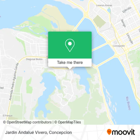 Mapa de Jardin Andalué Vivero