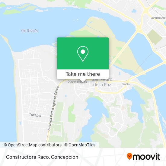 Constructora Raco map
