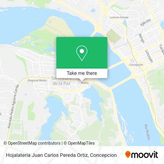 Hojalatería Juan Carlos Pereda Ortiz map