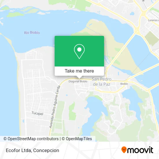 Mapa de Ecofor Ltda