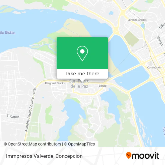 Immpresos Valverde map